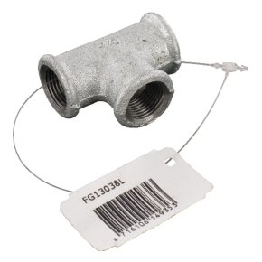 Kramp Piesă T zincată FG13038L 3/8 inch