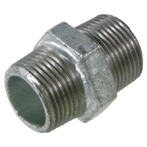 Kramp Niplu dublu zincat FG28034 AG 3/4"