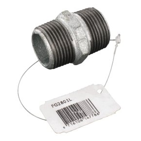 Kramp Niplu dublu FG2801L Zincat AG 1"