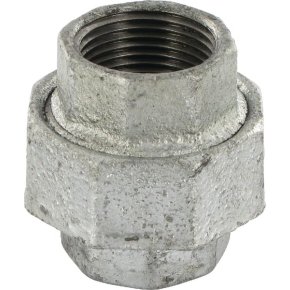 Kramp Racord zincat FG3401 filet interior/filet interior 1"