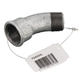 Kramp Cot FG4034L 45° mamă/tată zn. 3/4"