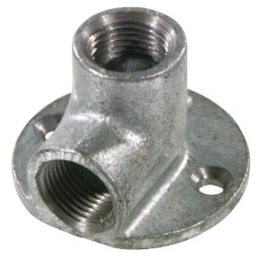 Kramp Cot FG47134 cu prindere în perete 90° galvanizat IG/IG 3/4"