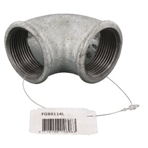 Kramp Cot FG90114L de 90° mamă zn. 1-1/4"