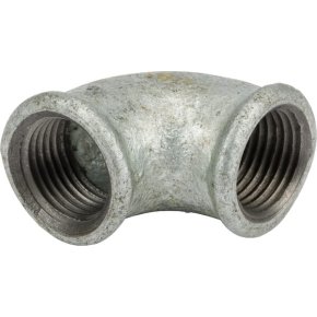 Kramp Cot 90° zincat filet interior/filet interior 1/2" FG9012