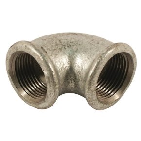 Kramp Cot FG9018 90° galv. mamă/mamă 1/8 in