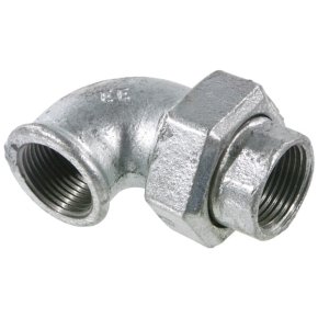 Kramp Cuplaj FG9534 90° galvanizat mamă/mamă 3/4"