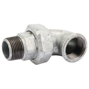 Kramp Cuplaj FG971 90° galvanizat mamă/tată 1 inch