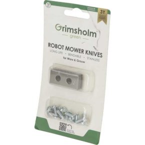 Lamă robot de tuns iarba FGP120 Oțel inoxidabil 35x17.5x1 mm Grimsholm