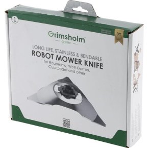 Lamă robot de tuns iarba FGP125 pentru Robomow RC/RS/TS/MS Oțel inoxidabil 280x216x1 mm Grimsholm