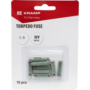 Kramp Siguranță Torpilă Ceramică FS10015A 5A 32V Galben