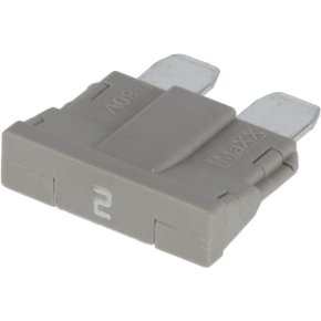 Kramp Siguranță lamă standard FS1802PKR 80V 2A Gri Pachet 10 buc