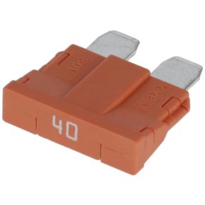 Kramp Siguranță lamă standard FS1840KR 80V 40A Portocaliu Pachet 10x