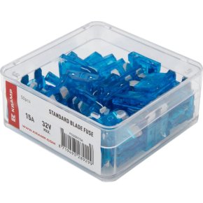 Kramp Siguranță cu lamă standard FS20015A 15A 32V Albastru