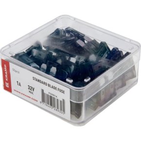 Kramp Siguranță cu lamă standard FS2001A 1A 32V Negru