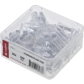 Kramp Siguranță lamă FS20025A 25A 32V Alb