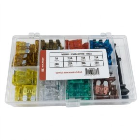 Kramp Asortiment siguranțe lamă standard FS200ASS 120 bucăți