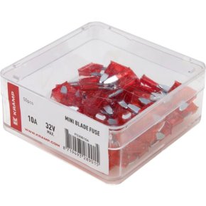 Kramp Siguranță lamă mini FS30010A 10A 32V Roșu