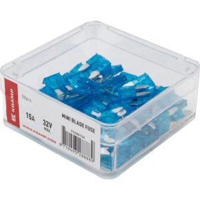 Kramp Siguranță lamă mini FS30015A 15A 32V Albastru