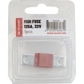 Kramp Siguranță Midi FS500125A 125A 32V 41x12x6mm
