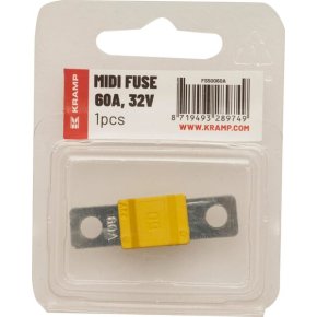 Kramp Siguranță Midi FS50060A 60A 32V 41x12x6mm