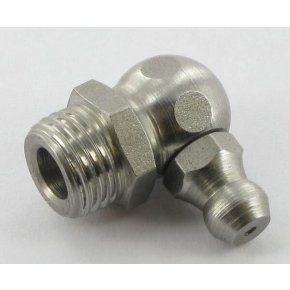 Niplu de ungere GN10190RVS 90° M10x1 V2A Kramp