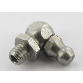 Niplu ungere GN6190RVS pătrat 90° M6 Kramp