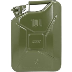 gopart Canistră de combustibil JK575050 Metal Verde 10l