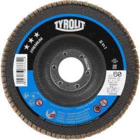 Tyrolit Disc de șlefuire evantai K19191 125mm K60