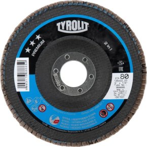Tyrolit Disc de șlefuire evantai K19192 125mm K80