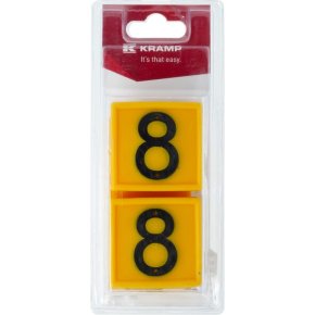 Kramp Plăcuță cu numere KRVV10108P06B Nr:8 6 buc