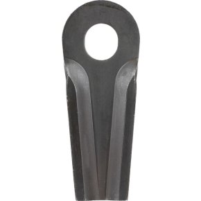 Kramp Lamă Cositoare KT5611030001KR Stânga Dreapta Îndoit Orificiu Oval 128x50/35x4mm