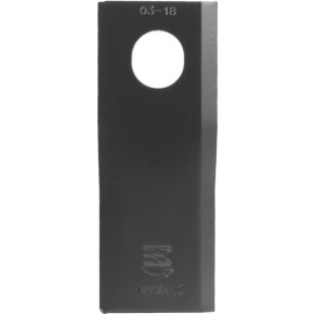 Kramp Lamă Cositoare KT56110900KR Stânga 126x47x4mm Oval pentru Taarup