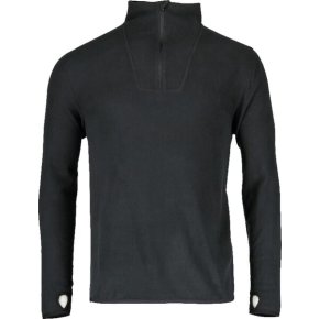 Kramp Pulover de lucru micropolar KW116530001044 Original Guler înalt Orificii deget mare 2XS Negru