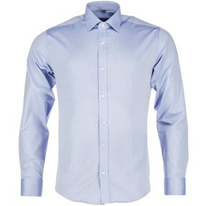 Kramp Cămașă KW407010238044 Business Slim Fit Mâneci Scurte Albastru XL