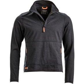 Kramp Bluză polar KW5011001811054 Active cu fermoar scurt bărbați antracit mărimea L