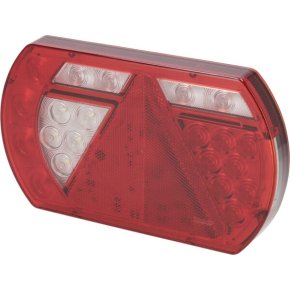 Kramp Lampă LED Multifuncțională Stânga Spate 12V Baionetă 8 pini 236x140x24