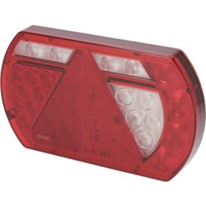 Kramp Lampă LED multifuncțională dreapta spate 12V Baionetă 8 pini 236x140x24