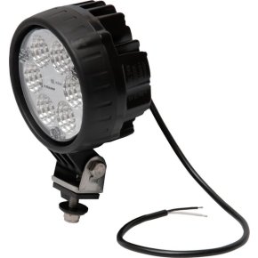 Kramp Lampă de lucru LED 24W 1500lm Rotundă Proiector 6 LED-uri Diametru 117mm 10-30V