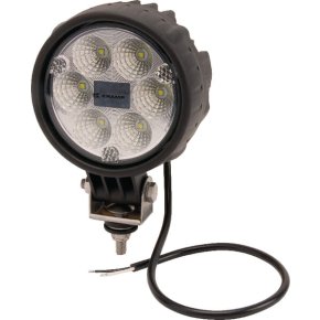 Kramp Lampă de lucru LED 29W 2500lm rotundă 10-30V diametru 117mm tip flood 6 LED-uri