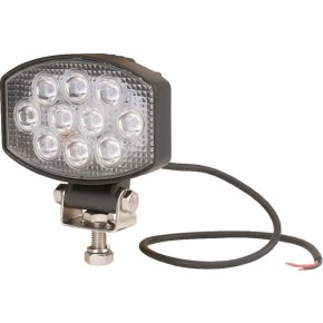 Kramp Lampă de lucru LED 15W 1900lm ovală 10-30V 120x38x80mm tip flood 10 LED-uri
