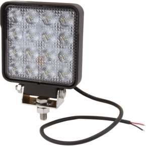 Kramp Lampă de lucru LED 25W 3040lm Pătrată 10-30V Tip Flood 16 LED-uri 108x48x108mm