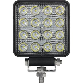 Kramp Lampă de lucru LED Pătrată Tip spot 25W 3040lm 10-30V 16 LED-uri 108x48x108mm