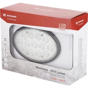 Kramp Lampă de lucru LED 39W 3510lm ovală 10-30V 144x69