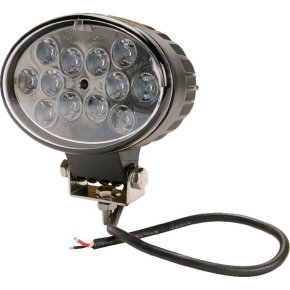 Kramp Lampă de lucru LED ovală tip spot 36W 2760lm 10-30V 144x85x95mm 12 LED-uri