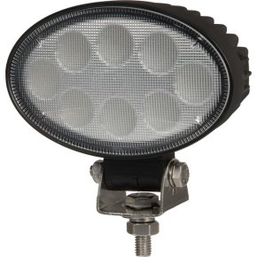 Kramp Lampă de lucru LED Ovală 1800lm Negru/Alb LA10501