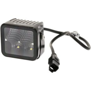 Kramp Lampă de lucru indirectă cu LED-uri BLACK 40W 4800lm Pătrat 12/24V Mufă Deutsch 4 LED-uri Alb 81x82.5x67.5mm