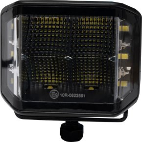 Kramp Lampă de lucru LED BLACK Pătrat 70W 5060 lm 12/24V Flood