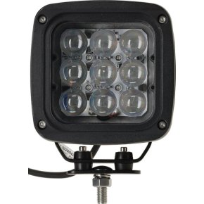 Kramp Lampă de lucru LED BLACK Pătrat 45W 4050lm Spot 12/24V Albastru 126x151x95mm