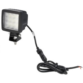 Kramp Lumină de lucru LED BLACK Pătrat 76W 11970lm 10-30V Deutsch Plug
