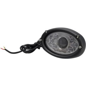 Kramp Far cu LED BLACK Oval Fază Lungă/Scurtă 20/24W 10-30V Montare Încastrată 166x106.2x97.5mm
